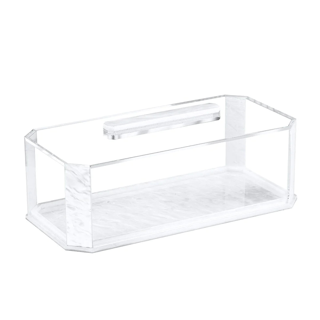Cake Log Tray - White Pearl