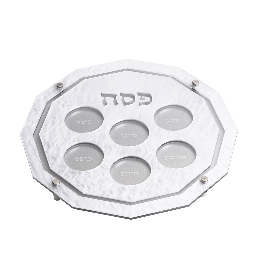 Kearah, Seder Plate - White Pearl