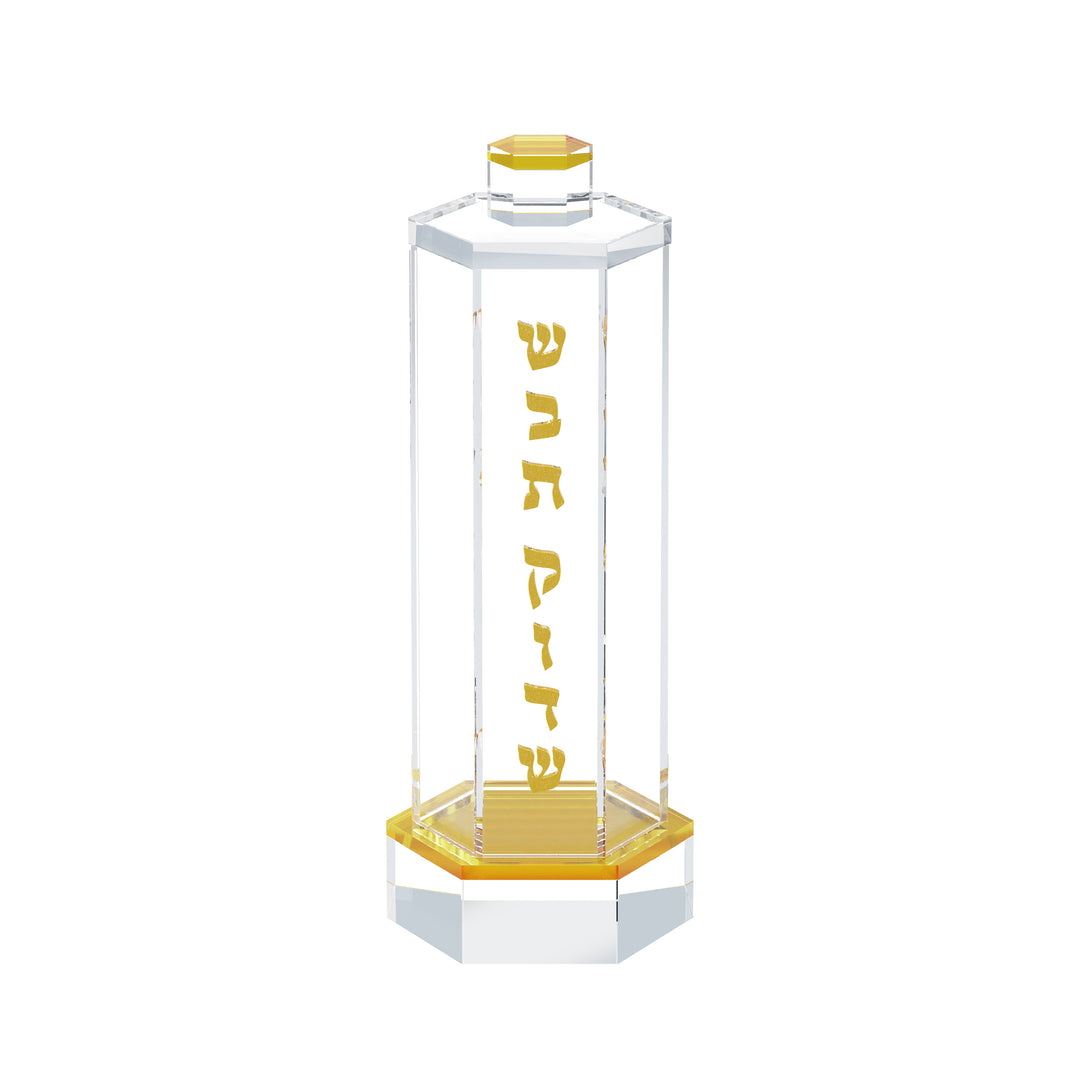 Match Holder - Hexagon, Gold