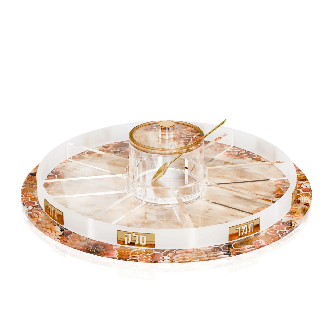 Simanim Tray - Blush Nectar
