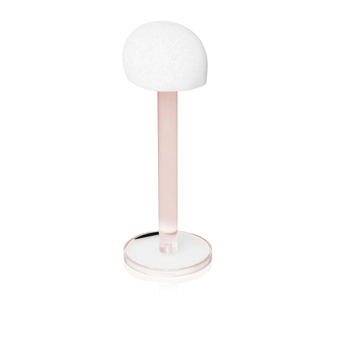 Wig Head - Translucent, Pink (Large)