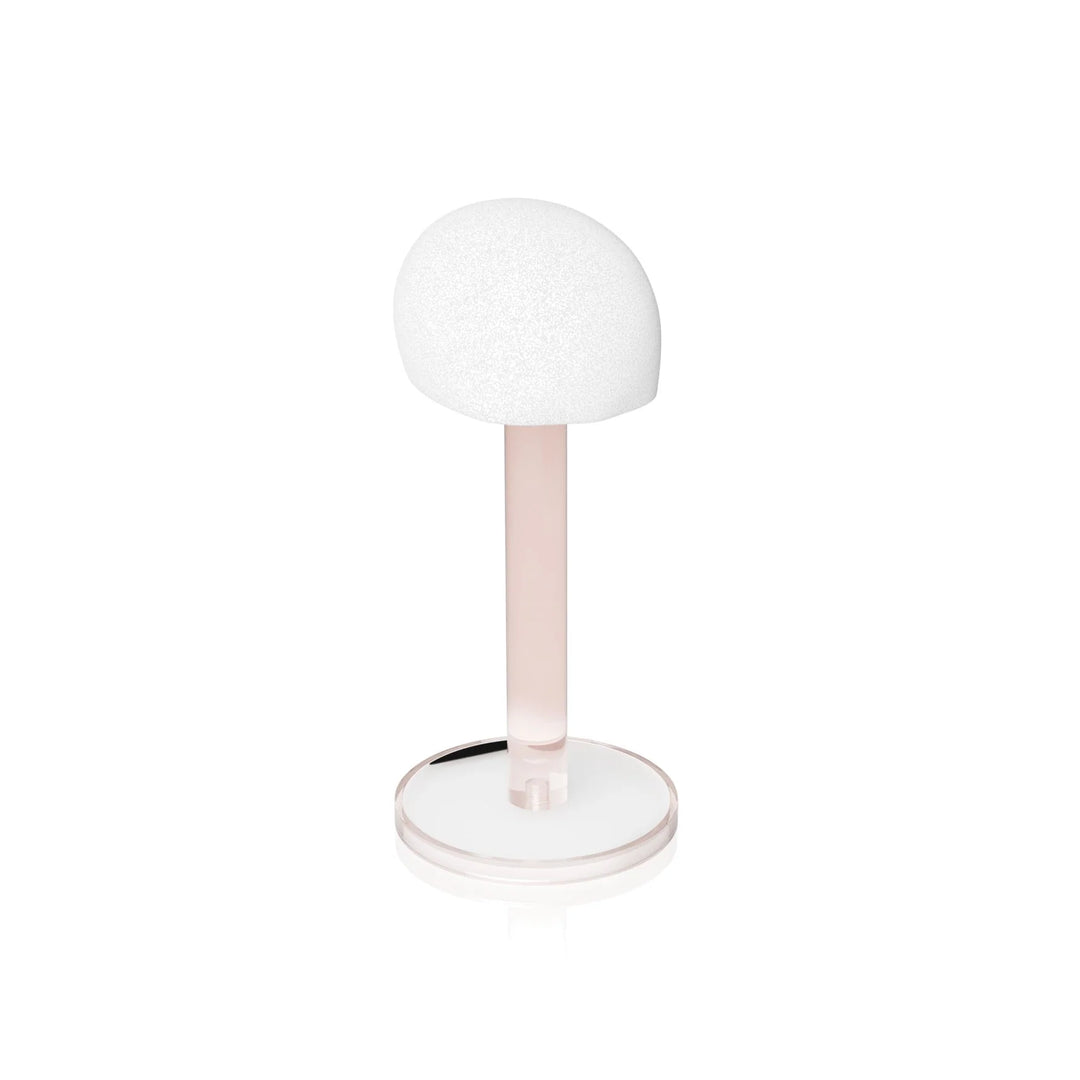 Wig Head - Translucent, Pink (Medium)