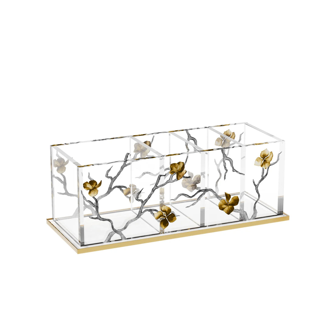 Cutlery Holder - Golden Branch