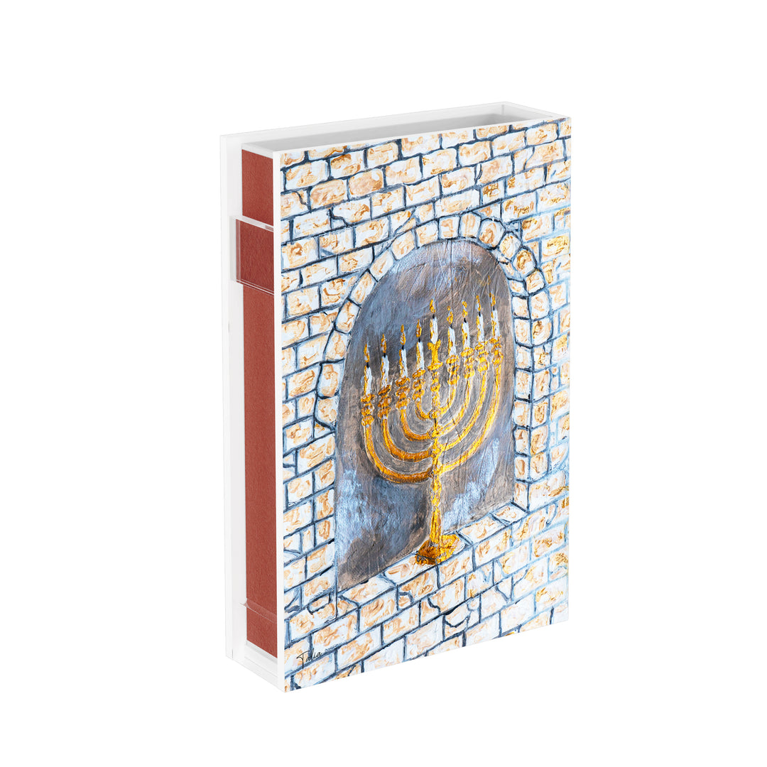 Chanukah Match Box - Ancient Yerushalayim