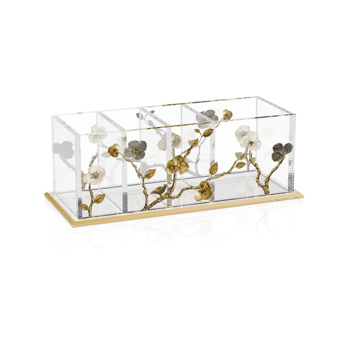 Cutlery Holder - Ornate Garden