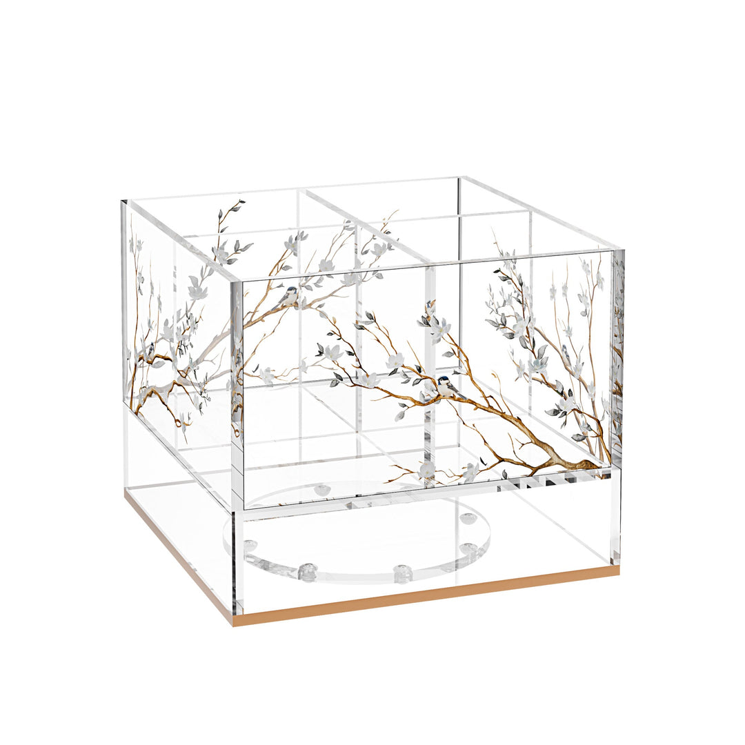 Cutlery Holder, Swivel - Botanical Blooms