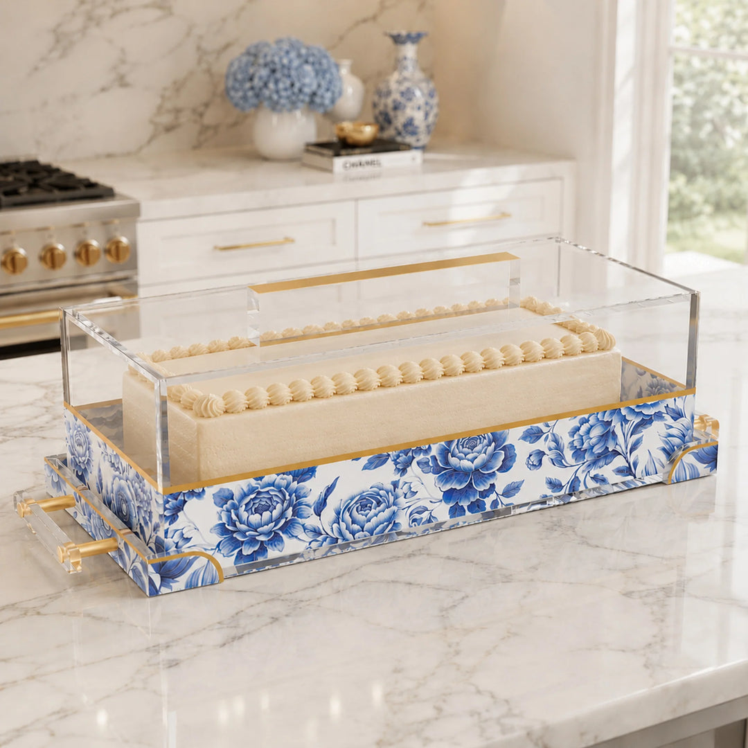 Cake Log Holder & Tray - Maison Bloom