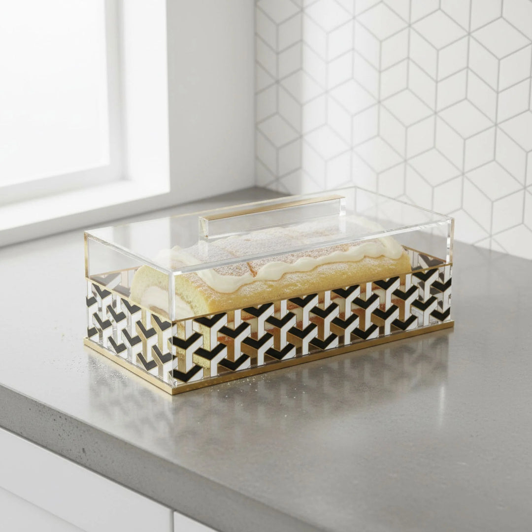Cake Log Tray - Urban Deco