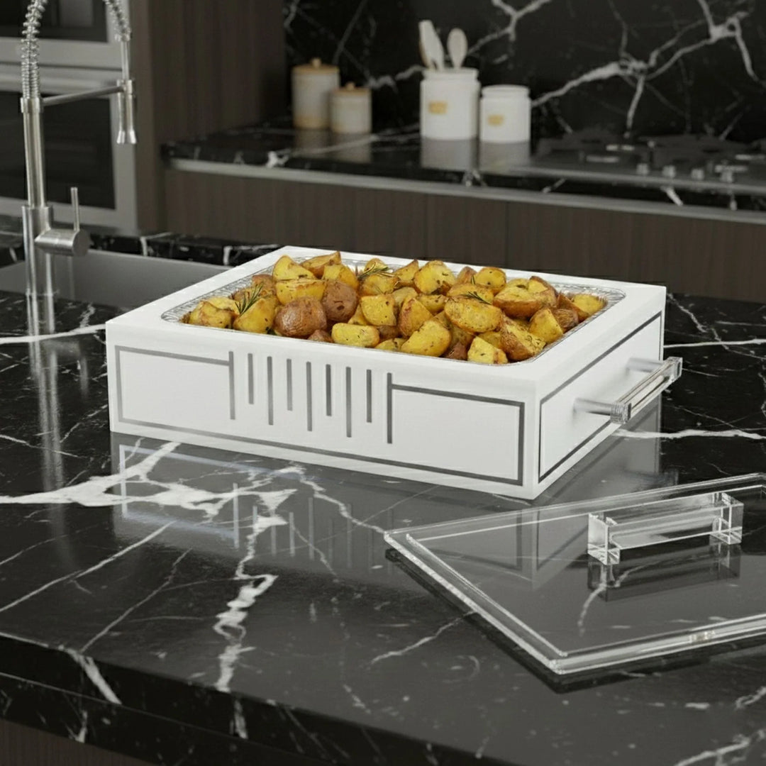 9x13 Pan Holder - Classic, Silver