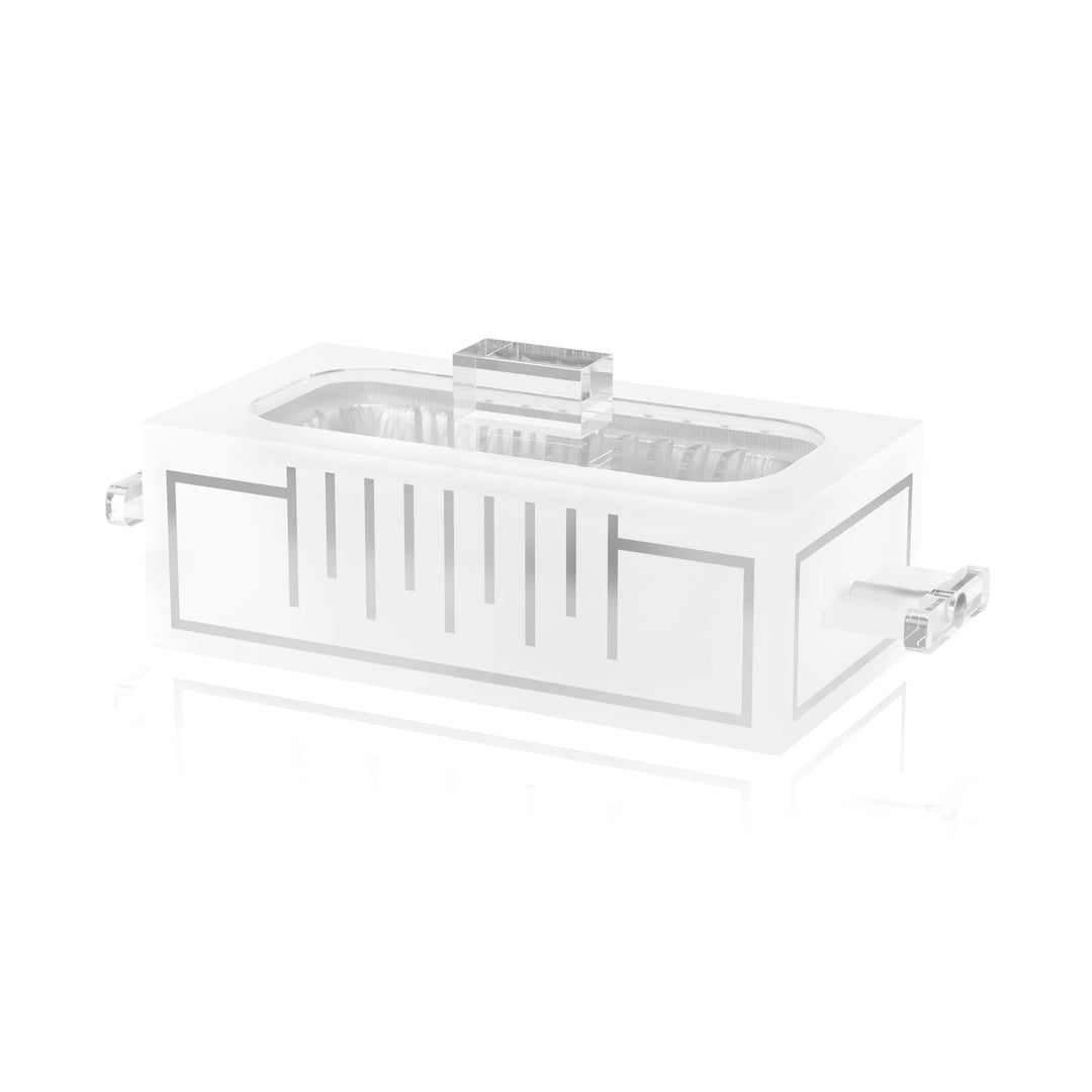 Oblong Pan Holder - Classic, Silver