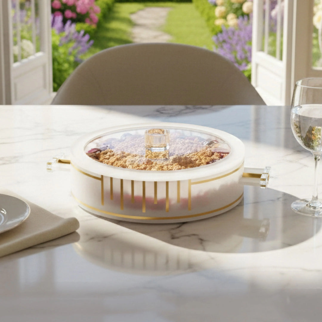 Round Pan Holder - Classic, Gold